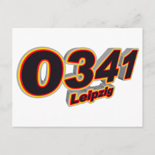 0341 Leipzig Postkarte
