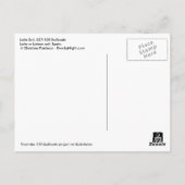 (037) Latin Sailboat Postkarte (Rückseite)