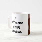 039 (2), STEHE ICH FÜR KIARA KAFFEETASSE (Vorderseite Links)