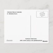 03-21-10 246, Ormond Beach, Florida, Soakin' Up... Postkarte (Rückseite)