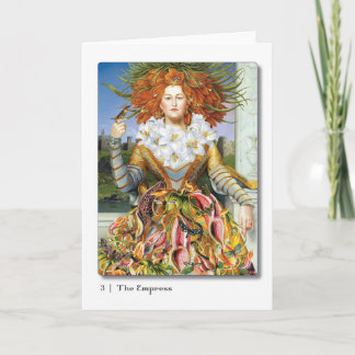 03 Empress Tarot Greeting Card Karte