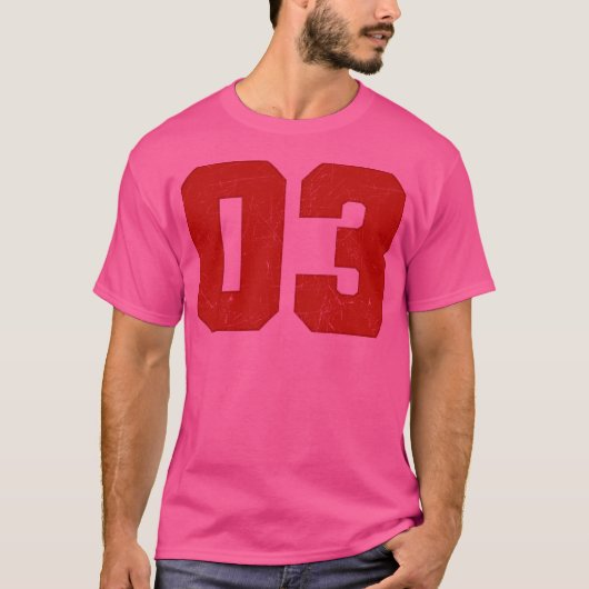 03 Grunge Red T-Shirt (Vorderseite)
