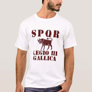 03 Julius Cäsars 3. Gallica Legion - römischer T-Shirt
