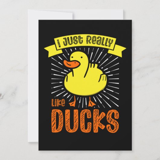 03.Rubber duck for a Duck Lovers Save The Date (Vorderseite)
