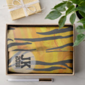 03 von 12 Tiger-Musterpapier Seidenpapier (Geschenk)