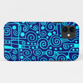 040512 - Cyan on Deep Navy.pdf Case-Mate iPhone Hülle (Rückseite (Horizontal))