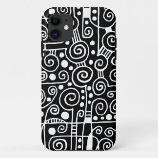 040512 - Schwarz auf Weiß Case-Mate iPhone Hülle