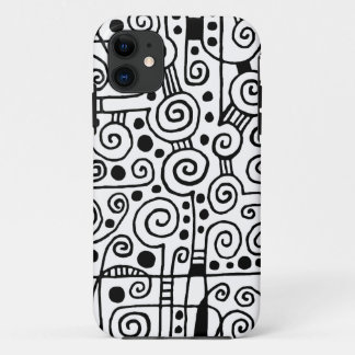 040512 - Schwarz auf Weiß Case-Mate iPhone Hülle