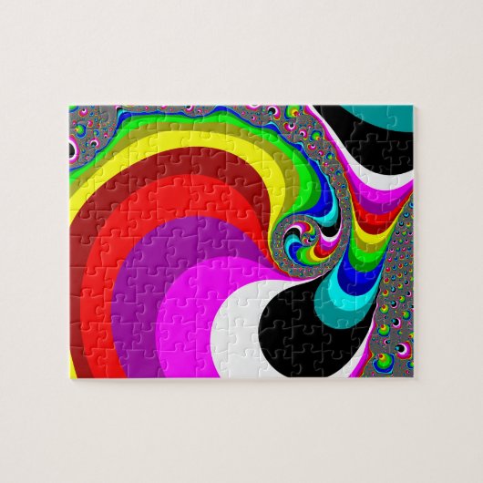 040 Obama - Fraktal Art Puzzle (Horizontal)