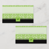 041 Patricia: Empfang-Sitzkarten Platzkarte (Vorne/Hinten)