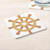 041-Ruder Rechteckiger Pappuntersetzer (angewinkelt)