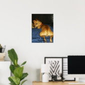 042, Macht das meinen Hintern groß aussehen? Poster (Heimbüro)