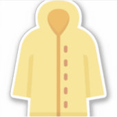 042-Regenmantel Aufkleber (Vorderseite)
