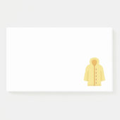 042-Regenmantel Post-it Klebezettel (Vorderseite)