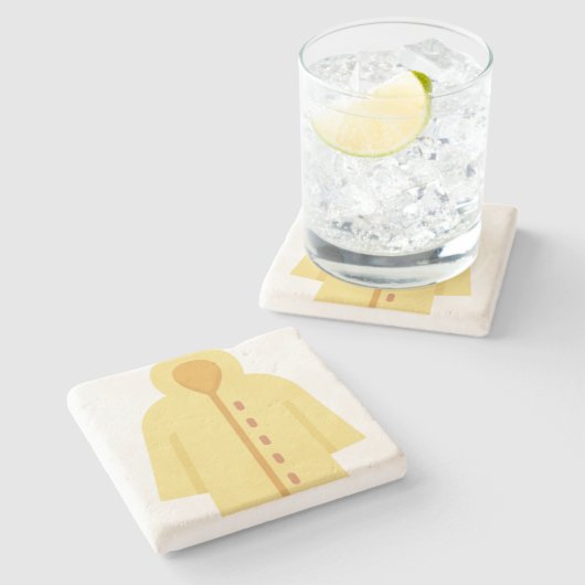 042-Regenmantel Steinuntersetzer (Seitenansicht)