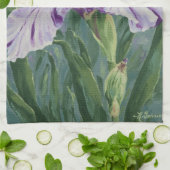 0440 Lila Iris Handtuch (Gefaltet)