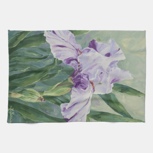 0440 Lila Iris Handtuch (Horizontal)