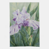 0440 Lila Iris Handtuch (Vertikal)