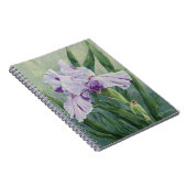 0440 Lila Iris Notizblock (Rechte Seite)