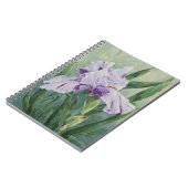 0440 Lila Iris Notizblock (Linke Seite)