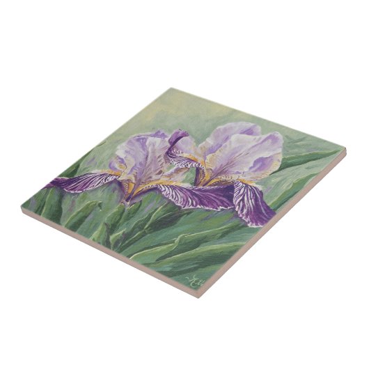 0455 Lila Irische Fliese (Seite)