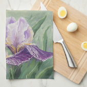 0455 Lila Irische Handtuch (Viertel Falte)