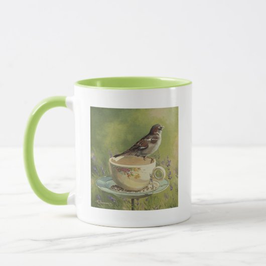 0470 Spatzen-Tasse Tasse (Links)