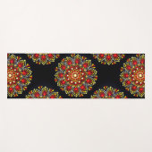 047 - Mandala Yoga Mat Yogamatte (Vorderseite (Horizontal))