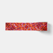 047 Rot und Gold Dotting Ribbon Ripsband (Vorderseite)