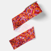 047 Rot und Gold Dotting Ribbon Ripsband (Rückseite)