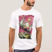 049 - Surfender Häschen-T - Shirt (Vorderseite)