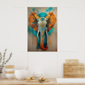 049 Tiere Poster (Küche)