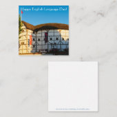 04.23.EnglishLanguageDay Mitteilungskarte (Vorne/Hinten)