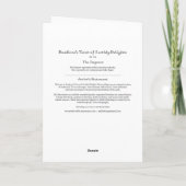 04 die Kaiser-Tarot-Gruß-Karte Karte (Rückseite)