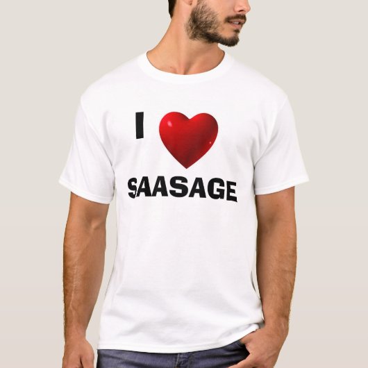 04_HeartBase, I, SAASAGE T-Shirt (Vorderseite)