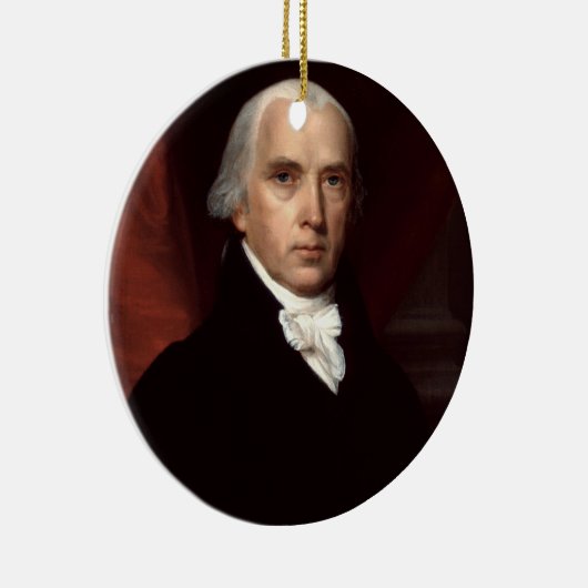 04 James Madison Keramikornament (Rechts)