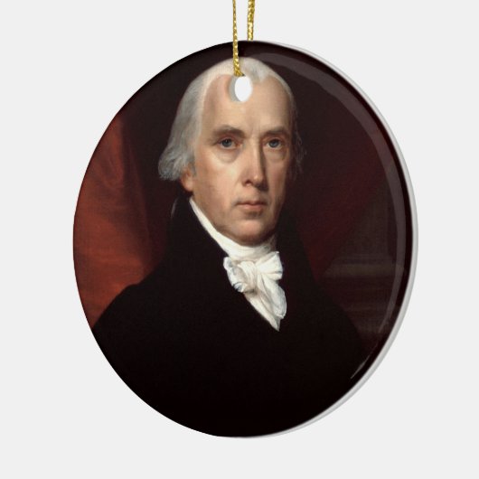 04 James Madison Keramikornament (Links)