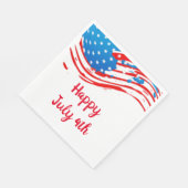 04. Juli Paper Napkins Serviette (Ecke)
