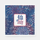 04. Juli Paper Napkins Serviette (Vorderseite)