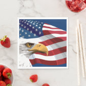 04. Juli Paper Napkins Serviette (Beispiel)