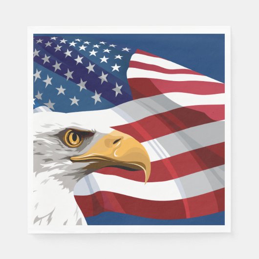 04. Juli Paper Napkins Serviette (Vorderseite)