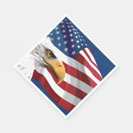 04. Juli Paper Napkins Serviette (Ecke)