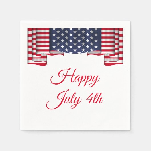 04. Juli Paper Napkins Serviette (Vorderseite)