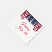 04. Juli Paper Napkins Serviette (Ecke)