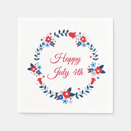 04. Juli Paper Napkins Serviette (Vorderseite)