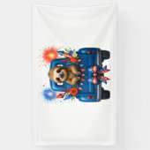 04. Juli - USA Banner (Vertikal)