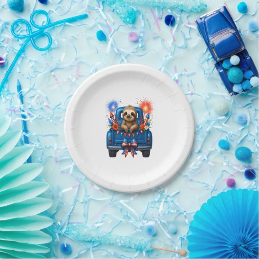 04. Juli - USA Pappteller (Party)