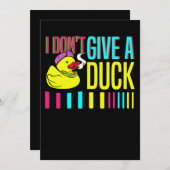 04.Rubber duck for a Duck Lovers Save The Date (Vorne/Hinten)