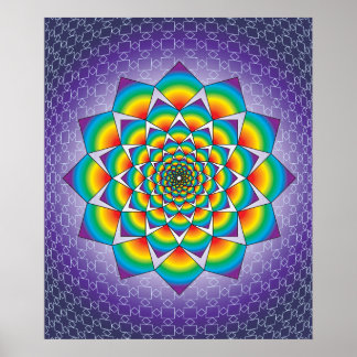 04 SCHWIMMPLÄTZE MANDALA POSTER