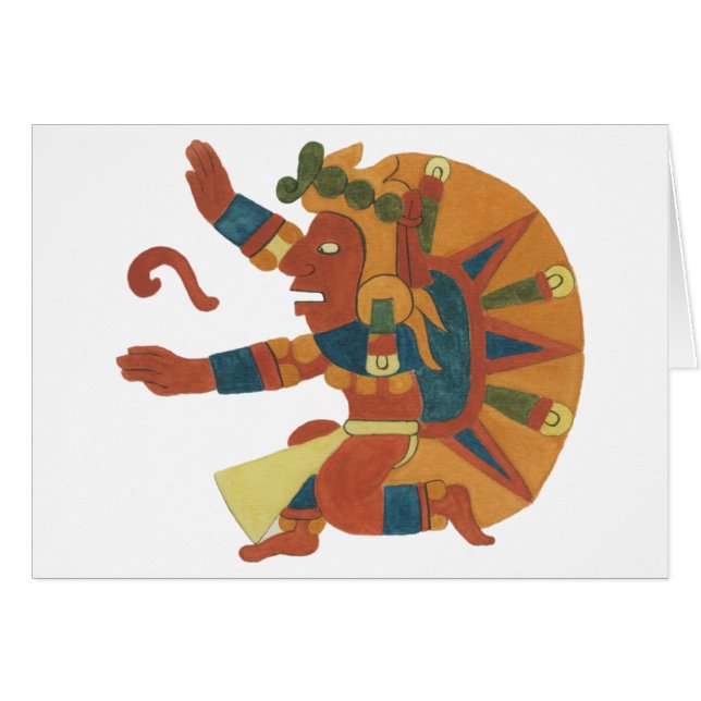 04.Tonatiuh - Mayan / aztec Creator God (Vorderseite (Horizontal))
